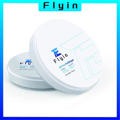 خرید 43٪ -57٪ 6 لایه 3D Pro Multilayer Dental Zirconia Block برای سیستم باز CAD CAM online manufacture