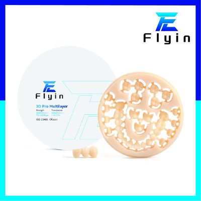 خرید 3D Pro Multilayer Zirconia Block CAD CAM Zirconia بلوک های سرامیکی مواد دندانپزشکی online manufacture