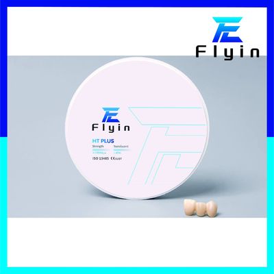 خرید HT-W دندانی Zirconia بلوک 1350 MPa 98mm 95mm AG سیستم دندانی Zirconia دیسک online manufacture
