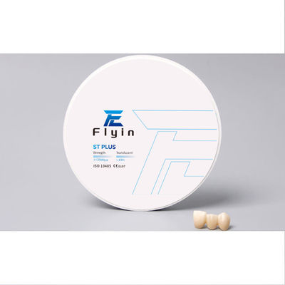 خرید OEM ODM HT Zirconia Cad Cam بلوک های سفید برای فنیرهای دندان دندان ST PLUS 98Mm online manufacture