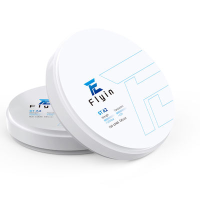 خرید Ultra Translucency Flyin ST A2 دیسک های زرکونیا بلوک های زرکونیا سفید برای ماشین آسیاب Cadcam online manufacture