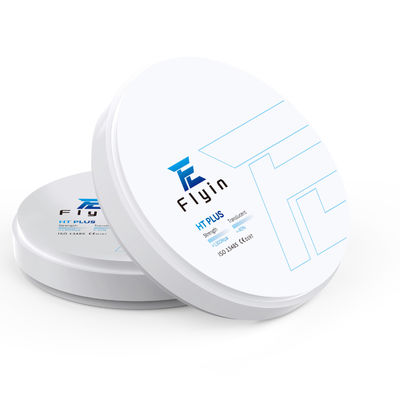 خرید Flyin CAD CAM 18mm دیسک های زیرکونیا High Translucent HT 98mm White Consumable دندانپزشکی online manufacture
