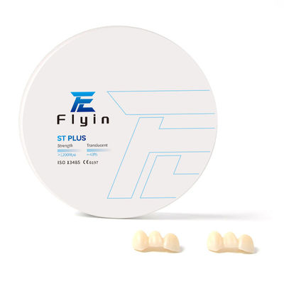 بلوک های زرکونیوم چند لایه ای آزمایشگاه دندانپزشکی بلوک های زرکونیوم ST PLUS 98Mm