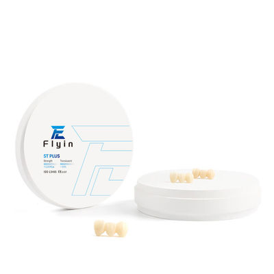 ST PLUS Zirconia Block 98Mm برای تجهیزات دندانپزشکی Zircon ماشین آسیاب Cad Cam